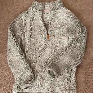 Sherpa Pullover size small